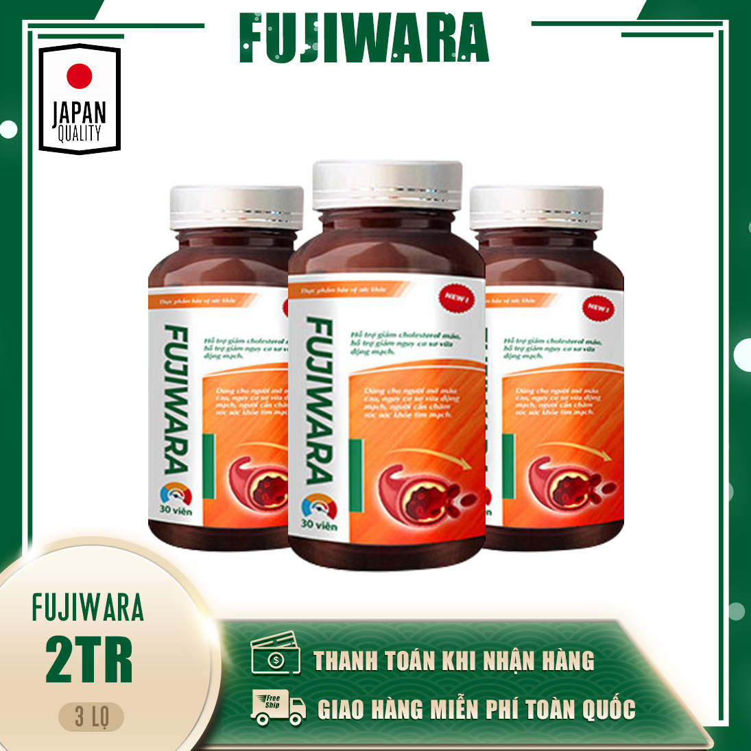 Fujiwara hỗ trợ giảm mỡ gan, mỡ máu