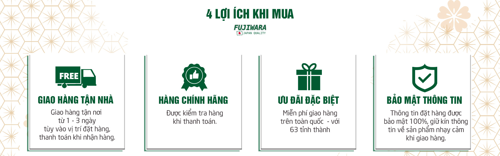 4 lợi ích khi mua Fujiwara tại website