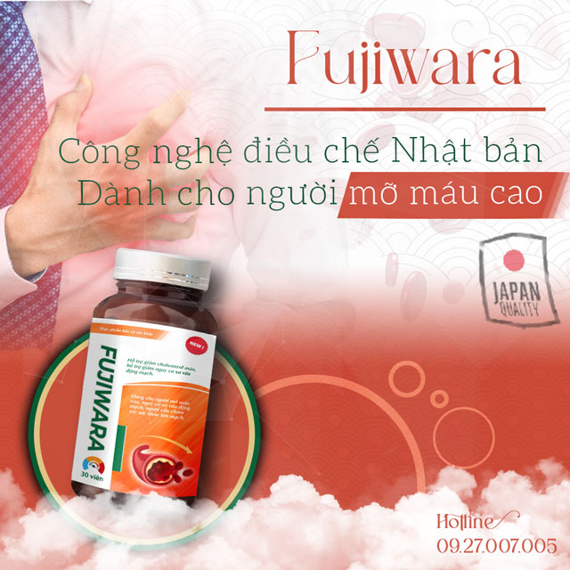 hạ mỡ máu Fujiwara